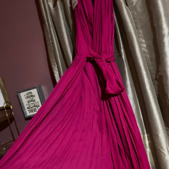 Dani and Davi fuchsia pants suit - Picture 1 of 6